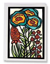 Load image into Gallery viewer, Turquoise Beauties - 243 - Sarah Angst Art Greeting Cards, Giclee Prints, Jewelry, More

