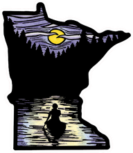 Load image into Gallery viewer, ST270: Minnesota Solitude Sticker - Pack of 12
