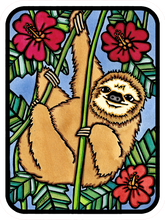 Load image into Gallery viewer, ST351: Sloth - Pack of 12
