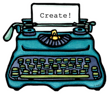 Load image into Gallery viewer, ST390: Typewriter Sticker - Pack of 12
