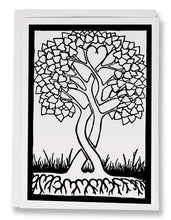 Load image into Gallery viewer, BW138 Together Forever Coloring Card

