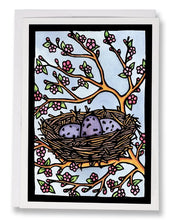 Load image into Gallery viewer, SA010: Nest - Sarah Angst Art Greeting Cards, Giclee Prints, Jewelry, More
