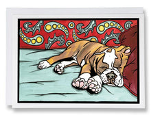 Load image into Gallery viewer, SA019: Rough Day - Sarah Angst Art Greeting Cards, Giclee Prints, Jewelry, More
