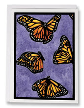 Load image into Gallery viewer, SA031: Monarchs - Sarah Angst Art Greeting Cards, Giclee Prints, Jewelry, More
