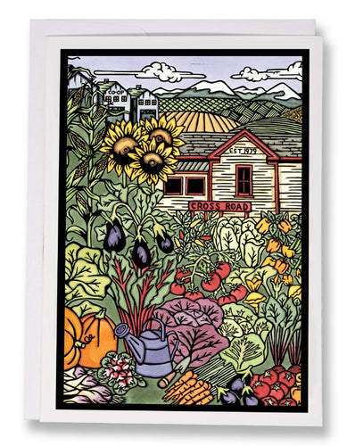 SA049: Garden - Sarah Angst Art Greeting Cards, Giclee Prints, Jewelry, More
