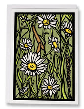 Load image into Gallery viewer, SA052: Nothing But Daisies - Sarah Angst Art Greeting Cards, Giclee Prints, Jewelry, More
