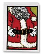 Load image into Gallery viewer, SA108: Santa&#39;s Belt - Sarah Angst Art Greeting Cards, Giclee Prints, Jewelry, More

