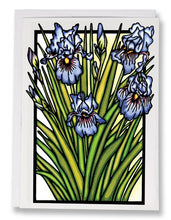 Load image into Gallery viewer, SA168: Iris - Sarah Angst Art Greeting Cards, Giclee Prints, Jewelry, More

