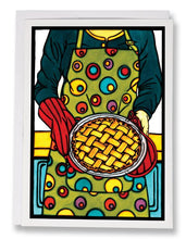 Load image into Gallery viewer, SA170: Apple Pie - Sarah Angst Art Greeting Cards, Giclee Prints, Jewelry, More
