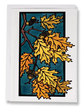 Load image into Gallery viewer, SA173: Oak Leaves - Sarah Angst Art Greeting Cards, Giclee Prints, Jewelry, More
