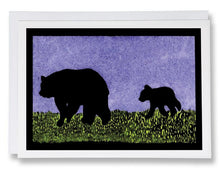 Load image into Gallery viewer, SA185: Mama &amp; Cubs - Sarah Angst Art Greeting Cards, Giclee Prints, Jewelry, More
