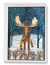 Load image into Gallery viewer, The Moose - 197 - Sarah Angst Art Greeting Cards, Giclee Prints, Jewelry, More
