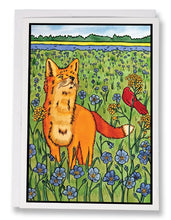 Load image into Gallery viewer, Fox &amp; Friend - 199 - Sarah Angst Art Greeting Cards, Giclee Prints, Jewelry, More

