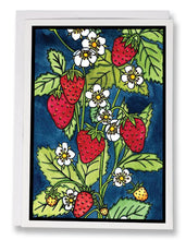 Load image into Gallery viewer, Strawberries - 201 - Sarah Angst Art Greeting Cards, Giclee Prints, Jewelry, More
