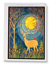 Load image into Gallery viewer, The Deer - 205 - Sarah Angst Art Greeting Cards, Giclee Prints, Jewelry, More
