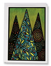 Load image into Gallery viewer, Christmas Trees - 249 - Sarah Angst Art Greeting Cards, Giclee Prints, Jewelry, More
