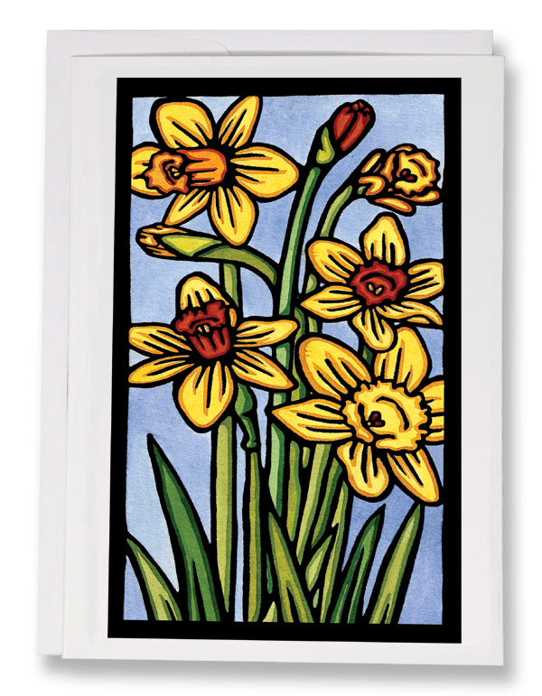 SA308: Daffodils - Pack of 6