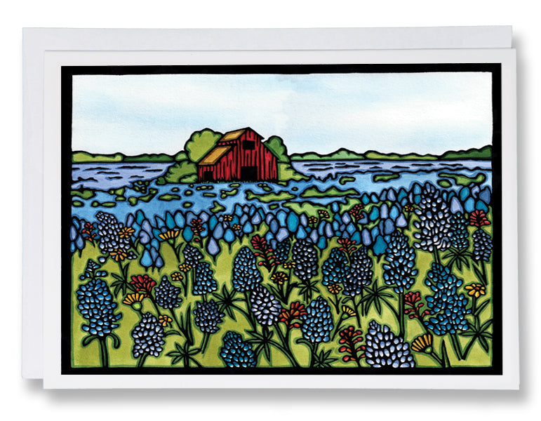SA314: Fields of Blue - Pack of 6