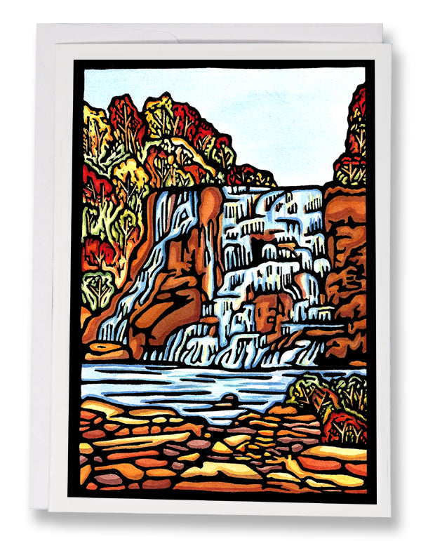 SA343: Waterfall - Pack of 6