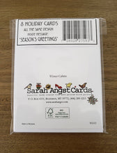 Load image into Gallery viewer, BX321 Winter Cabins - Packaged Holiday Cards
